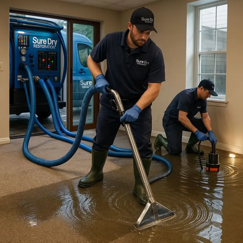 Water Extraction and Removal process in Flagler Estates, FL